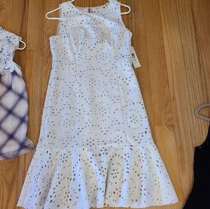 Pretty White Dress NWT!